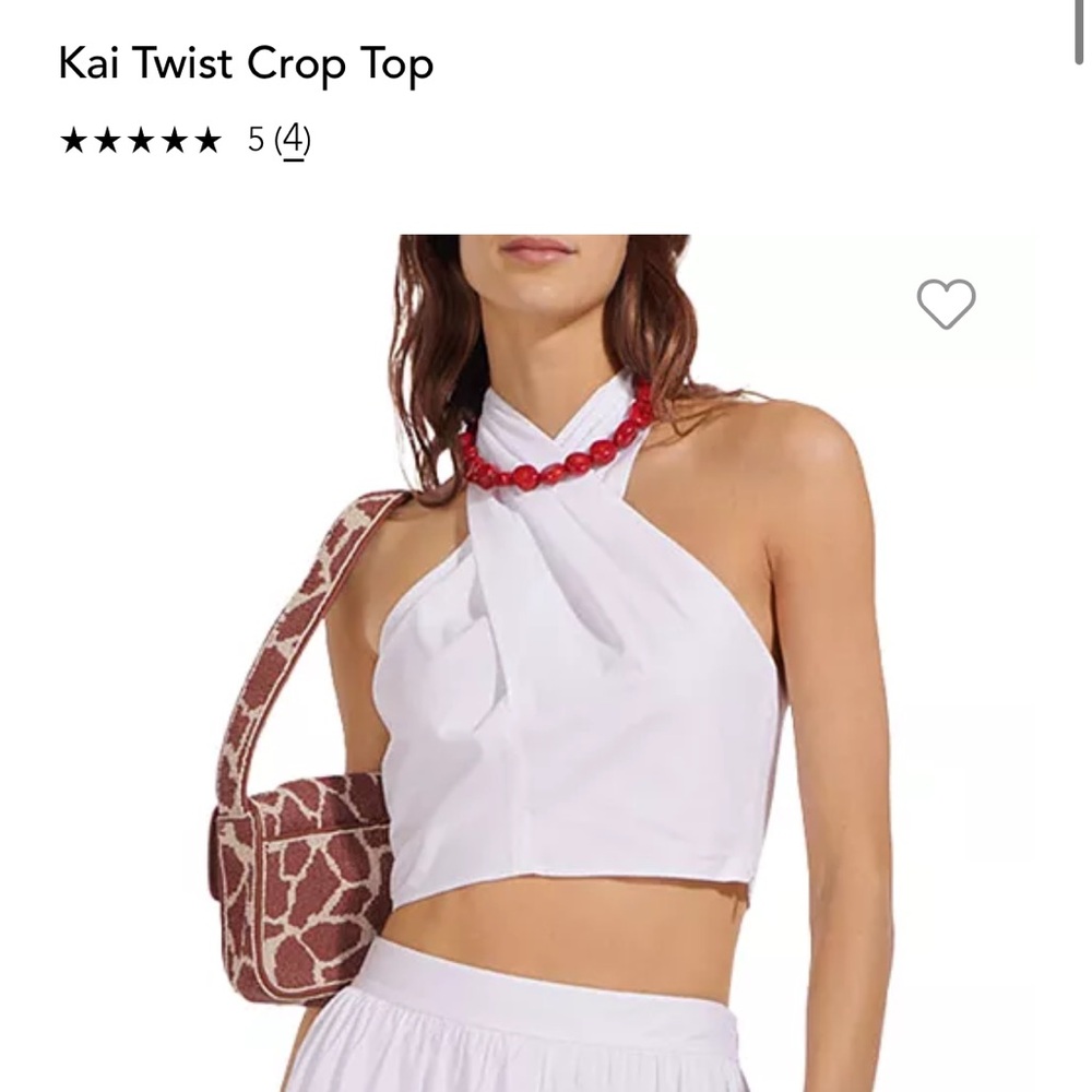 NWT halter top from Staud, light blue